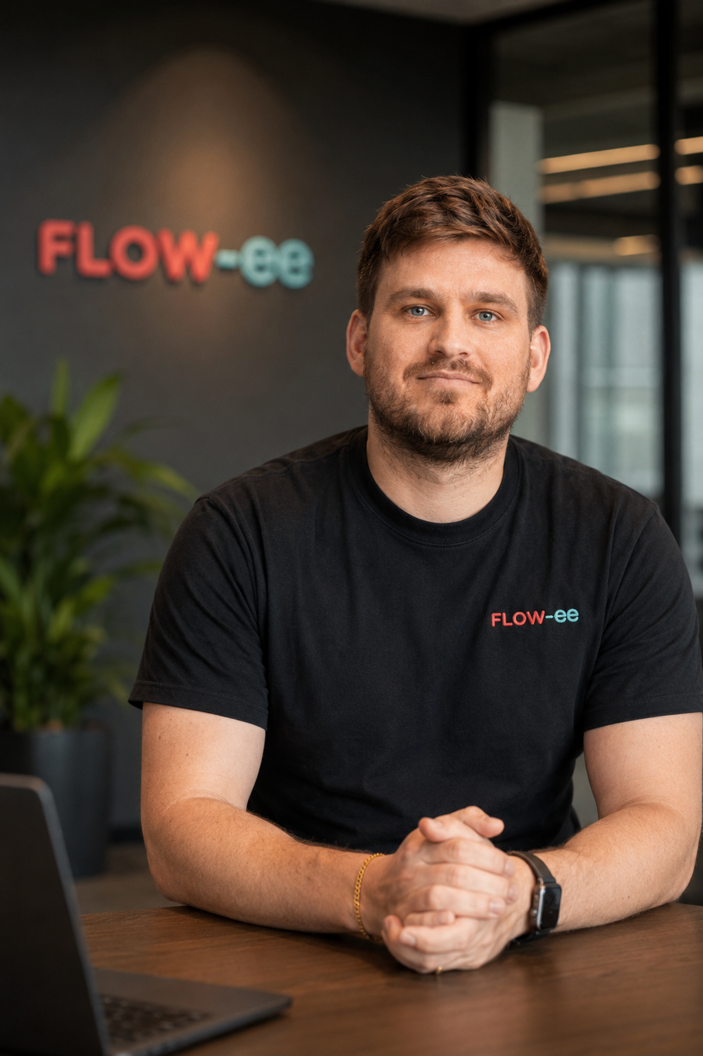 Portrait von Christopher Jakoby, Co-Founder & Real-Estate-Lead bei Flow-ee